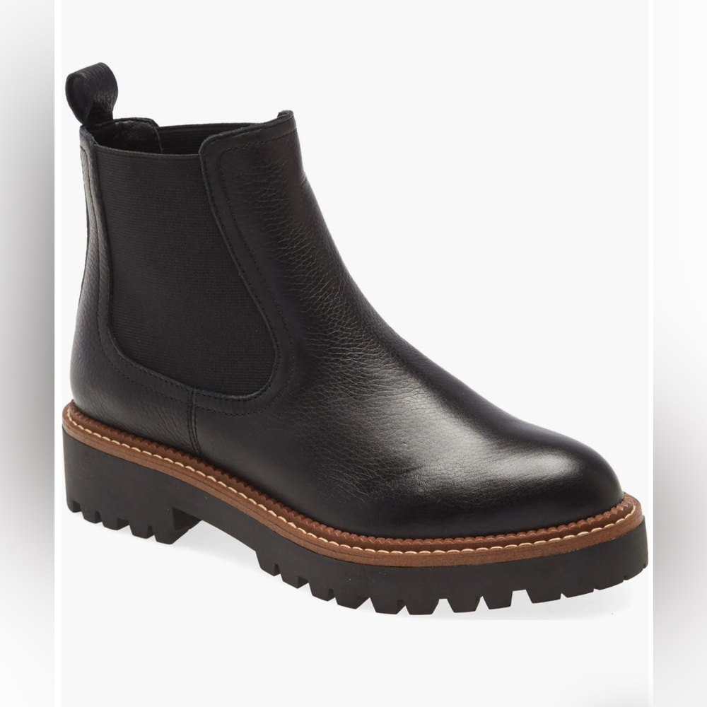 Caslon Miller Water Resistant Lug Chelsea Boot